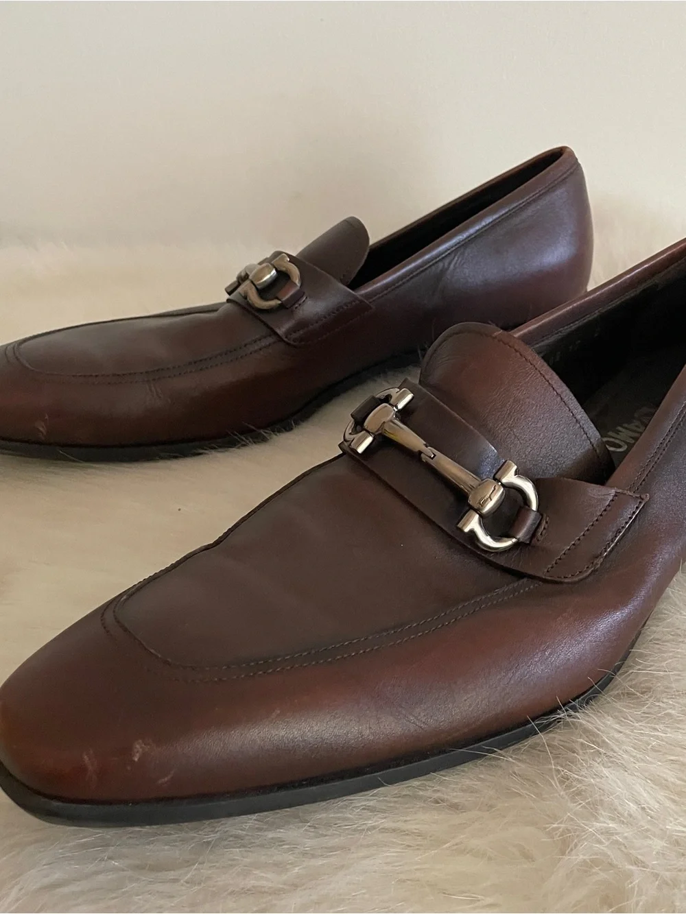 Salvatore Ferragamo | Shoes | Salvatore Ferragamo Mens Brown  display picture 1